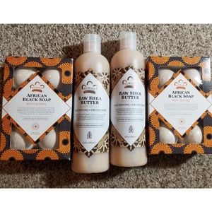 Raw Shea Butter Body Wash & Bath Bombs